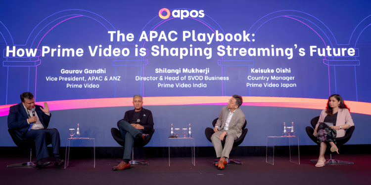 Prime Video charts APAC expansion through local content and customer choice at APOS 2026