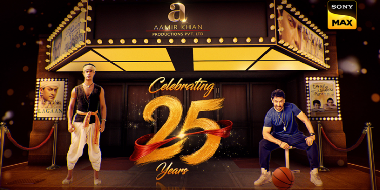 Sony MAX celebrates 25 years of Aamir Khan Productions with special programming and brand film