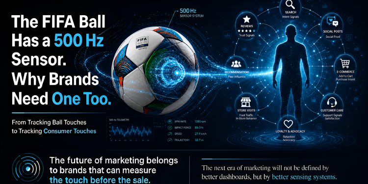 The FIFA Ball Has a 500 Hz Sensor. Why Brands Need One Too.