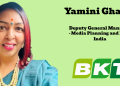 BKT names Yamini Gharge as Deputy General Manager – Media Planning and PR for India Operations