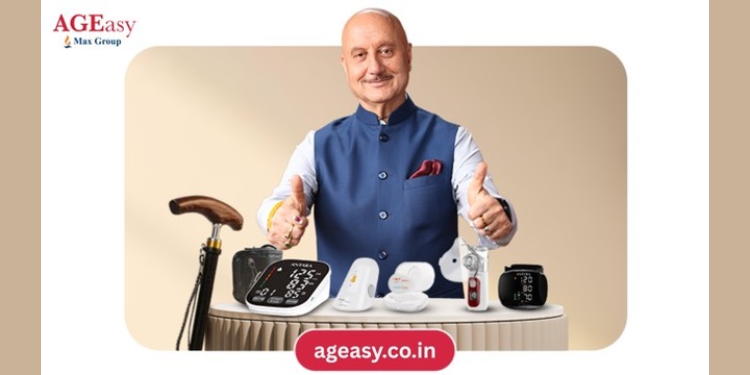 AGEasy launches campaign with Anupam Kher to champion seniors’ independence and redefine caregiving