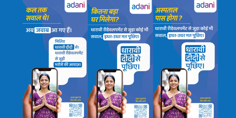 Adani Navbharat Developers launches AI-powered ‘Dharavi Didi’ to provide verified redevelopment information