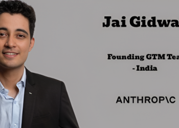 Anthropic appoints Jai Gidwani to Founding GTM Team in India
