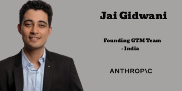 Anthropic appoints Jai Gidwani to Founding GTM Team in India