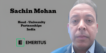 Emeritus appoints Sachin Mohan as Head of University Partnerships for India