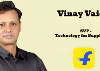 Flipkart appoints Vinay Vaidya as Senior Vice President to strengthen technology leadership