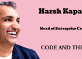 Code and Theory names Grey India’s Former Creative Chief Harsh Kapadia Head of Enterprise Creative