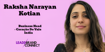 Leads Brand Connect appoints Raksha Narayan Kotian as Business Head for Coração Do Vale India