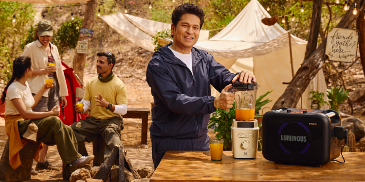 Luminous launches campaign featuring Sachin Tendulkar to promote EDGE Portable Power Series