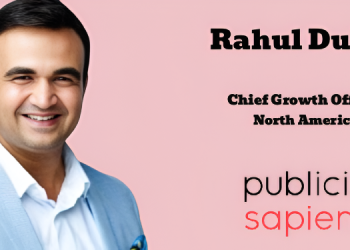 Rahul Dubey joins Publicis Sapient as North America Chief Growth Officer