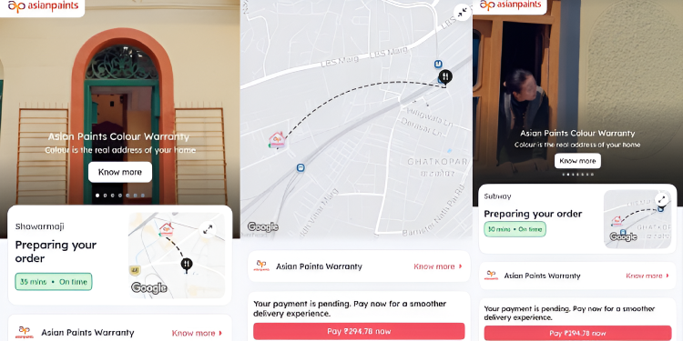 Asian Paints partners Zomato to spotlight India’s unique ‘Ghar Pehchaan System’ through ‘Rang Hi Asli Pata Hai’ campaign