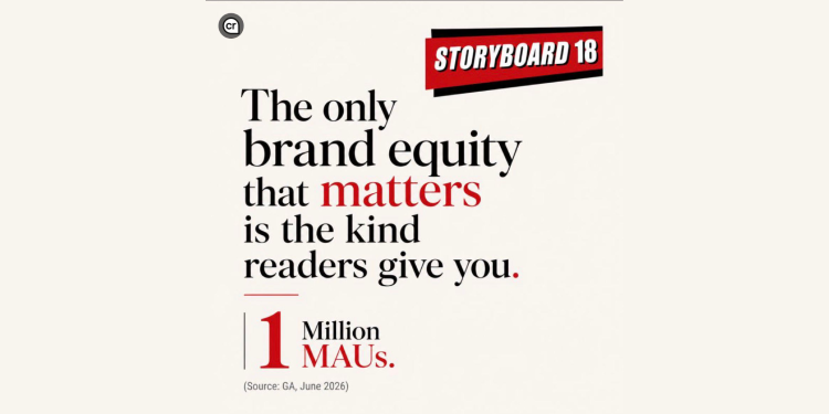 Storyboard18 crosses one million monthly active users milestone