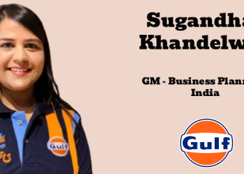 Sugandha Khandelwal elevated as General Manager – Business Planning at Gulf Oil India