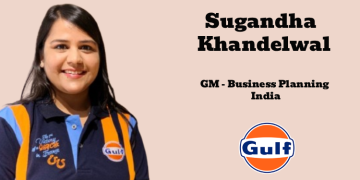 Sugandha Khandelwal elevated as General Manager – Business Planning at Gulf Oil India
