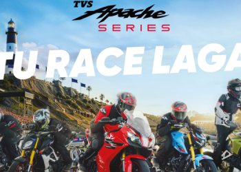 TVS Apache celebrates 7 million customers worldwide with ‘Tu Race Laga’ brand campaign