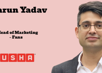 Varun Yadav joins Usha International as Head of Marketing – Fans