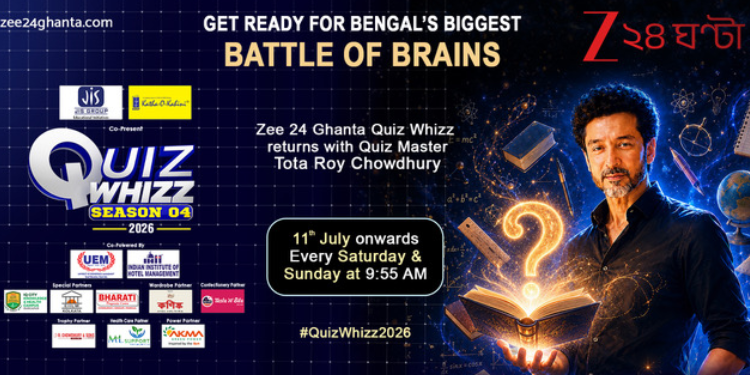 Zee 24 Ghanta Brings Back Bengal’s Biggest Inter-School Knowledge Challenge with ‘Quiz Whizz 2026 – Season 4’