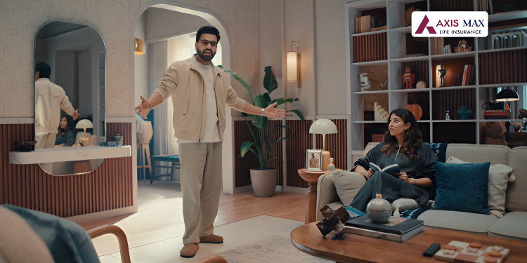 Axis Max Life Launches Retirement Campaign Featuring Rohit Sharma and Ritika Sajdeh