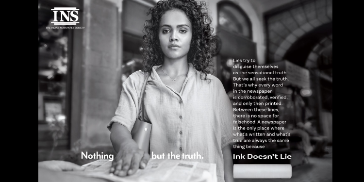 BBDO India Launches ‘Ink Doesn’t Lie’ Campaign for INS to Reinforce Print Media’s Credibility in the AI Era
