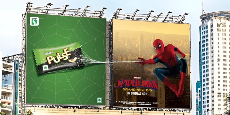 MOMS Outdoor brings Pulse Candy’s Spider-Man collaboration to life with creative OOH campaign