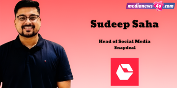 Sudeep Saha joins Snapdeal as Head of Social Media