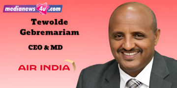 Air India Names Former Ethiopian Airlines Chief Tewolde Gebremariam as CEO & MD